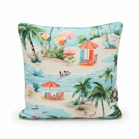 Sandy Shore 45x45 Outdoor Cushion — front view