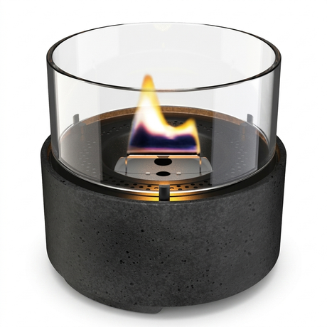 Tenderflame Cafe 14 Lava Black — front view