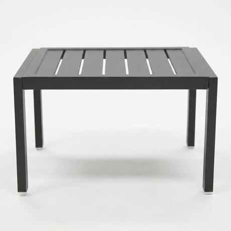 Eaglemont Side Table - Gunmetal — front view