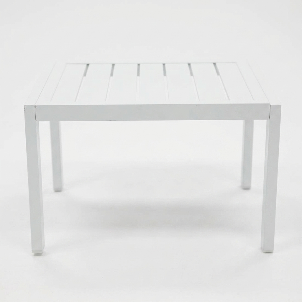 Eaglemont Side Table - White — front view