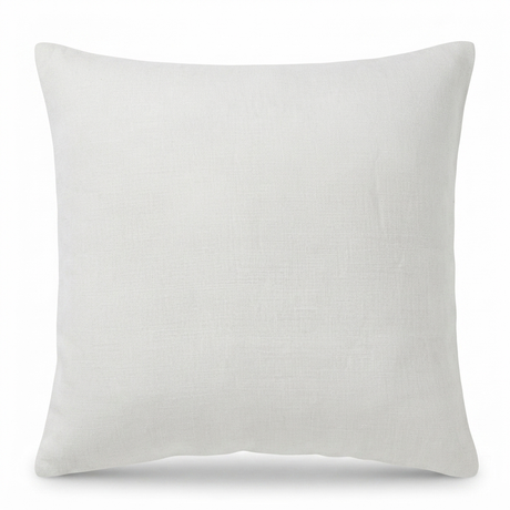 Linen White - Indoor Cushion (50 x 50) — front view