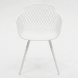 Java Dining Chair - White — front view