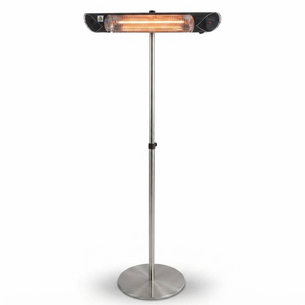 Stand Only for Nano Infra-Red Wall Mount Heater — front view