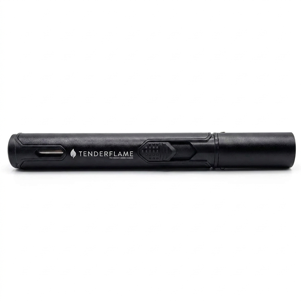 Tenderflame Pen Torch Lighter Black — front view