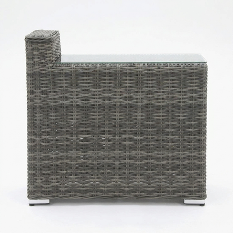 Amani Centre Table - Grey — front view