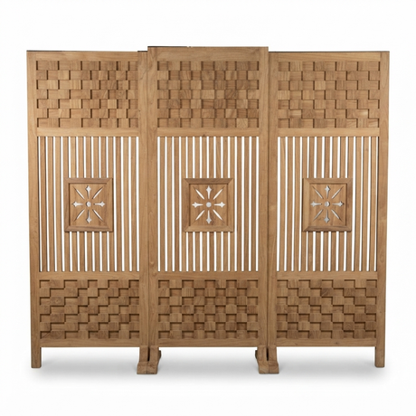 Teak Screen — front view