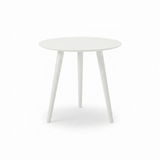 Syros Side Table - White — front view