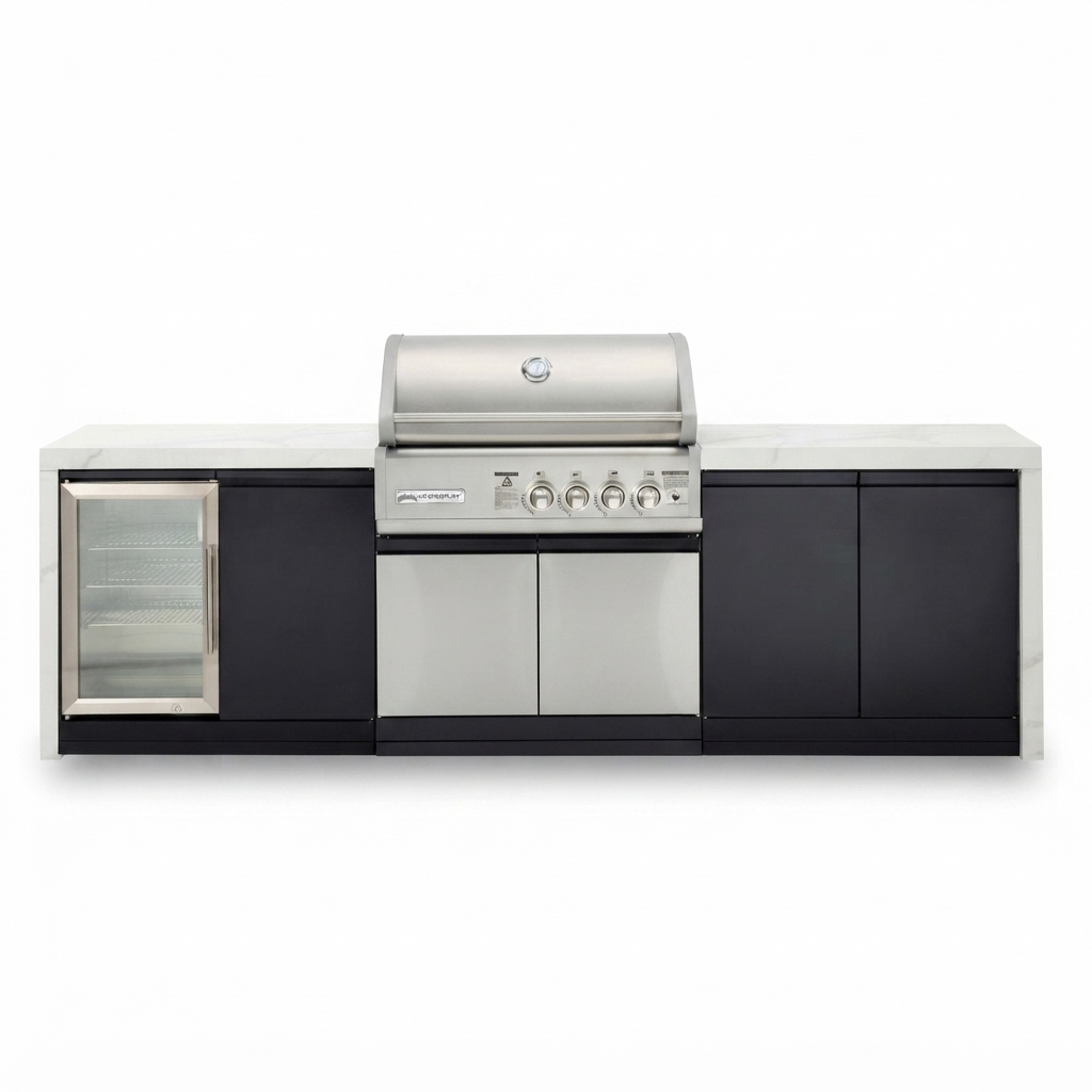 Crossray 4-Burner BBQ Outdoor Kitchen TC4KP-13 — front view