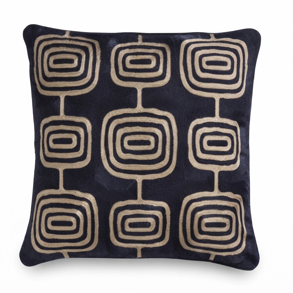 Midnight Mirage - Indoor Cushion (50 x 50) — front view