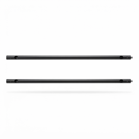 2pc Extension Mount Poles 1200mm - Black — front view