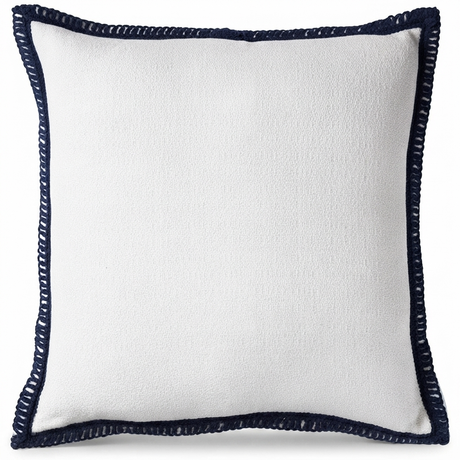Santorini Blanc - Indoor Cushion (50 x 50) — front view