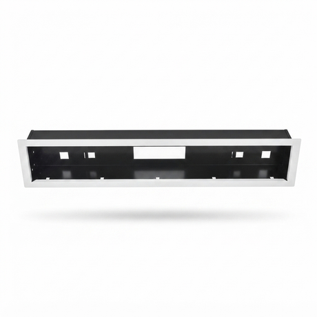 Flush Mount Enclosure for Intense 3200W - White — front view