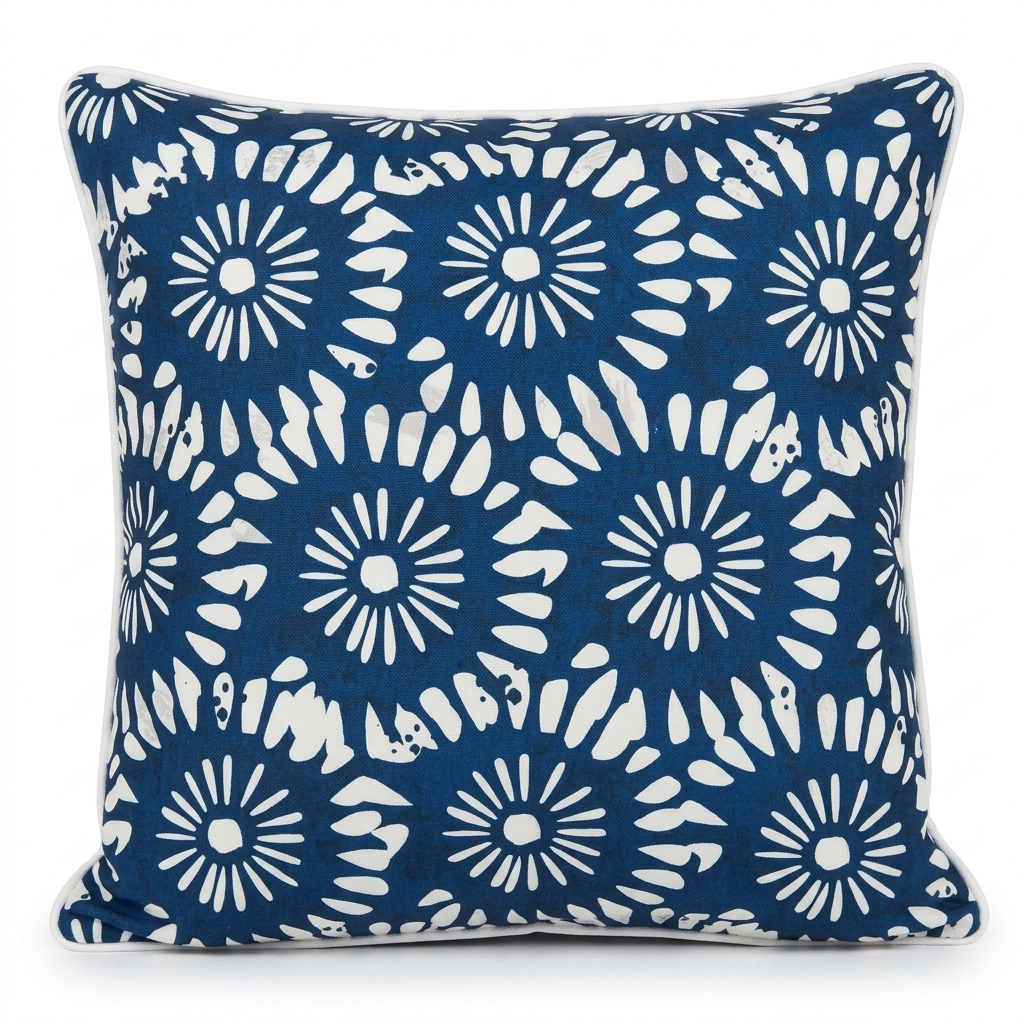Blue Moon Outdoor Cushion Cover 45x45cm — front view