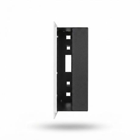 Flush Mount Enclosure for Intense 3200W - White — side view