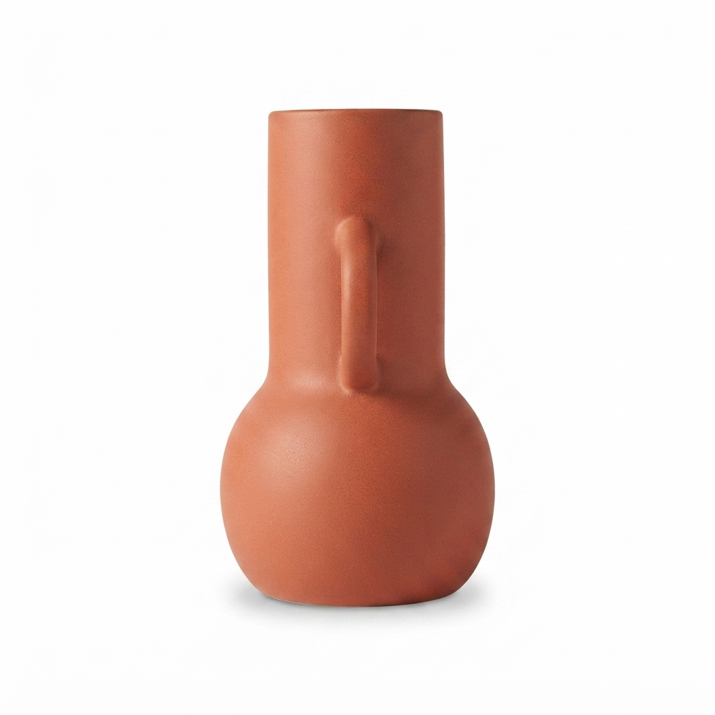 Kef Vase 14 x 13 x 20cm Tabasco — side view
