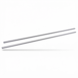 Max Classic Extension Mount Poles 1200mm - Silver — side view