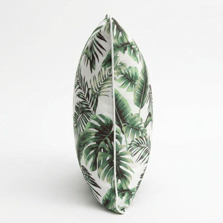 Fern Gully Outdoor Cushion 45x45cm — side view