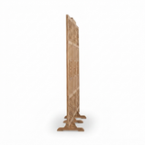 Teak Screen — side view