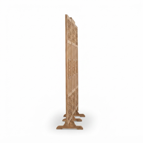 Teak Screen — side view