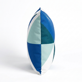 Abstract Outdoor Cushion 45x45cm — side view