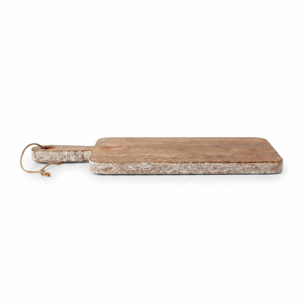 Mango Wood Chopping board 48x23 — side view