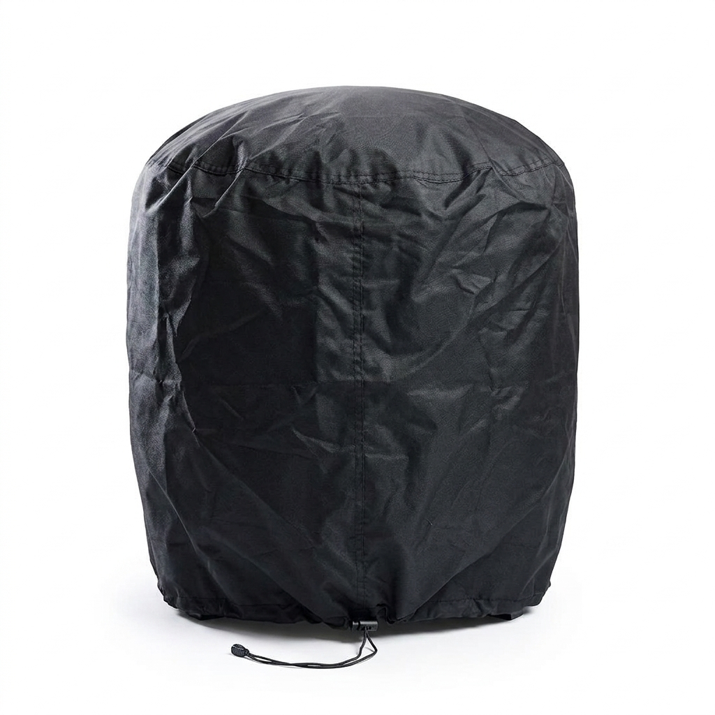 Le Feu Turtle Outdoor Cover - Black — side view