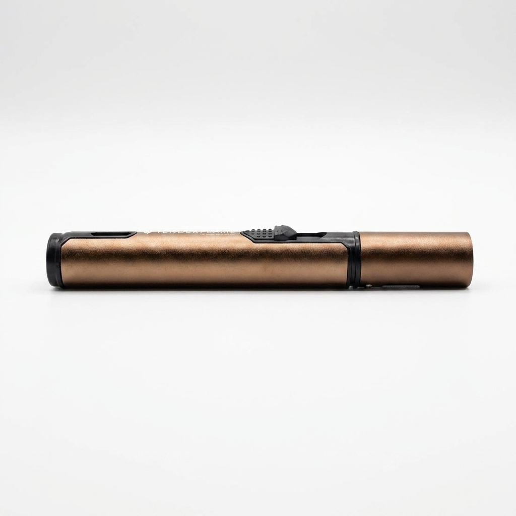 Tenderflame Pen Torch Lighter Bronze — side view