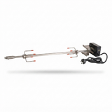 Crossray Rotisserie Kit for 4 Burner BBQ — side view