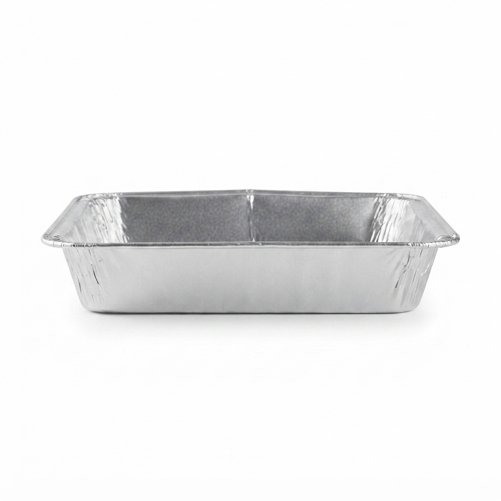 Disposable Aluminum Grease Trays for TravelQ — side view