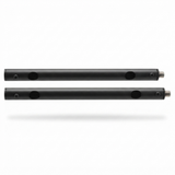 2pc Extension Mount Poles 300mm - Black — side view