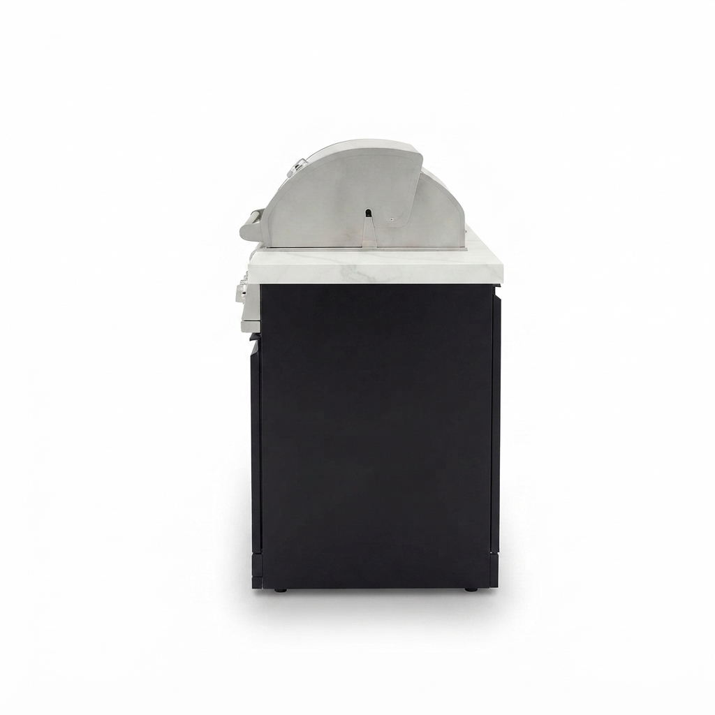 Crossray 4-Burner BBQ Outdoor Kitchen TC4KP-11 — side view