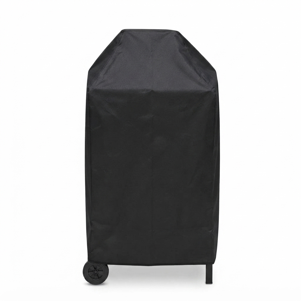 Cover for Xtreme Electric BBQ with trolley — side view