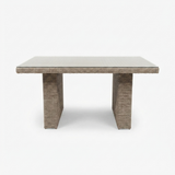 Amani Lounge Dining Table - Driftwood — side view