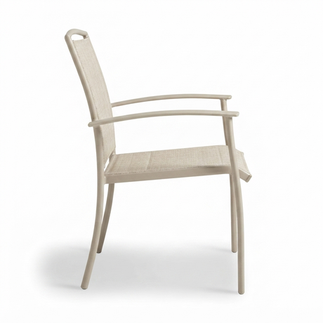 Cállala Bay Dining Chair - Sandstone — side view