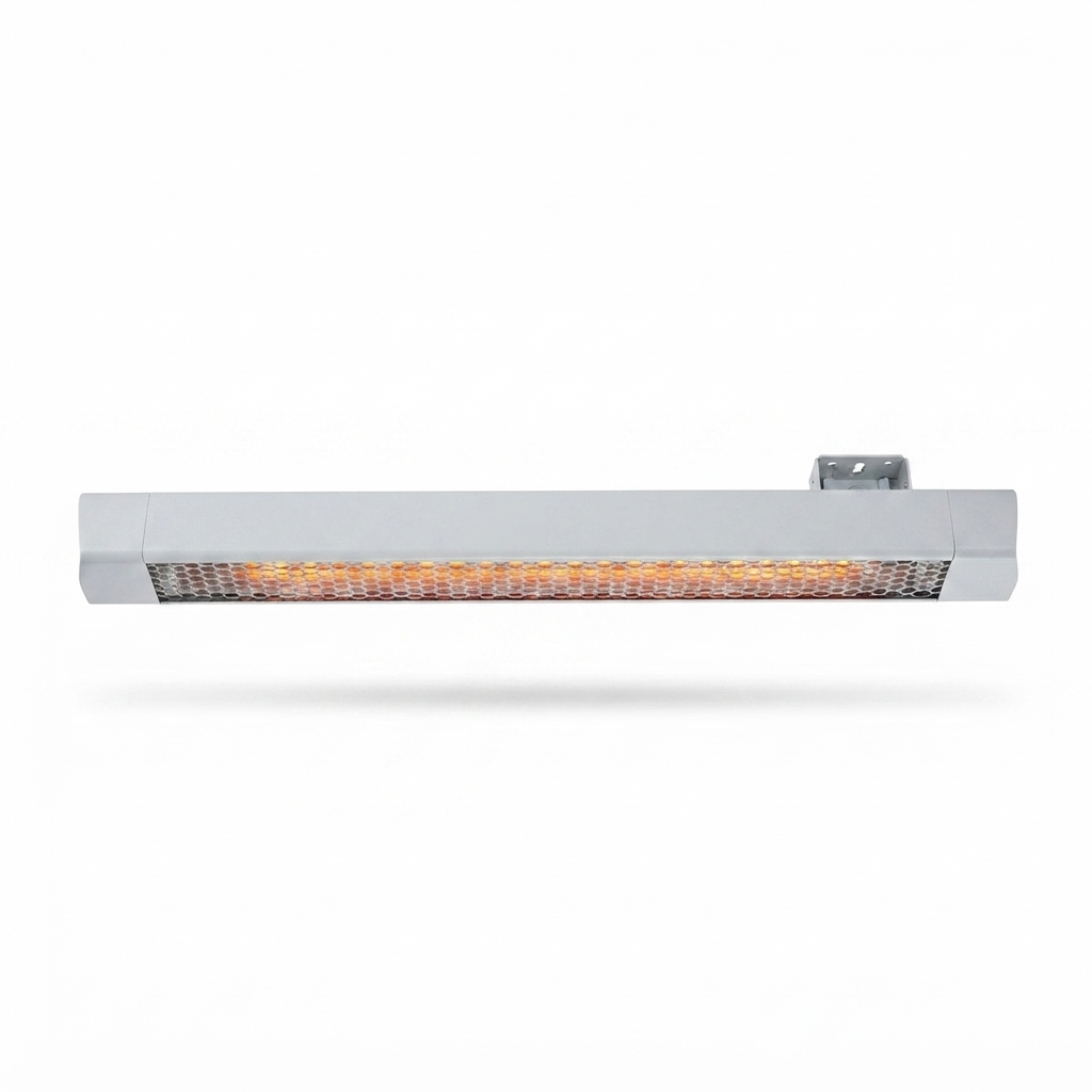 Heatstrip Intense Electric Heater 3200W - White — side view