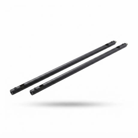 2pc Extension Mount Poles 900mm - Black — side view