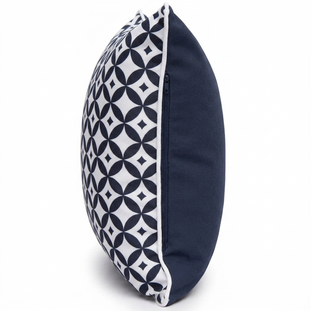 Jaded Outdoor Cushion 45x45cm — side view