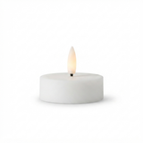 UYUNI Lighting Nordic White Maxi Tealight 6.1 x 2.2cm — side view