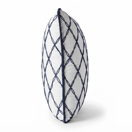 Santorini Lattice - Indoor Cushion (50 x 50) — side view