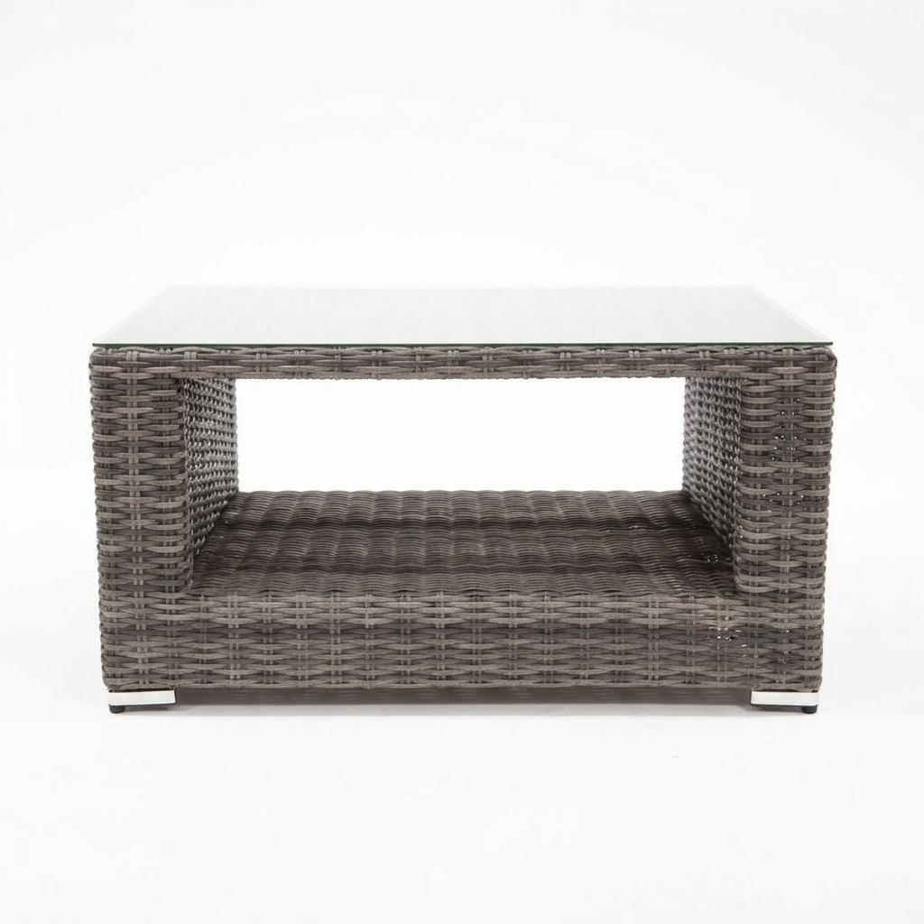 Amani Banksia Grey Coffee Table - Grey — side view