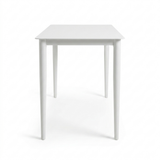 Palma 145cm Bar - White — side view