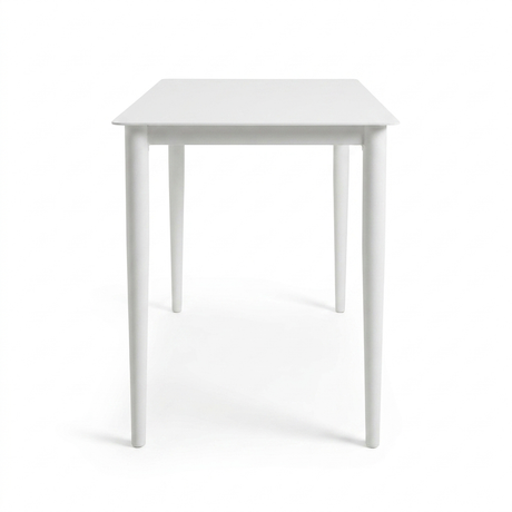 Palma 145cm Bar - White — side view