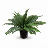 Boston Bush in Pot 40cm - Artificial Plant — side view
