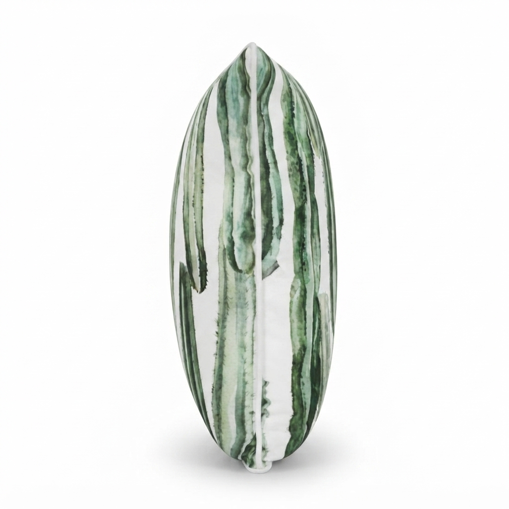Cactus Fields 45x45 Outdoor Cushion — side view