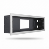 Flush Mount Enclosure for Max 3200W - White — side view