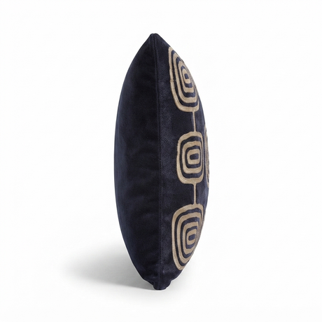 Midnight Mirage - Indoor Cushion (50 x 50) — side view