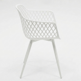 Java Dining Chair - White — side view