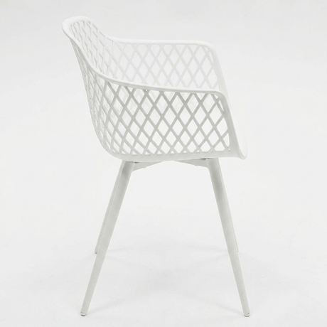 Java Dining Chair - White — side view
