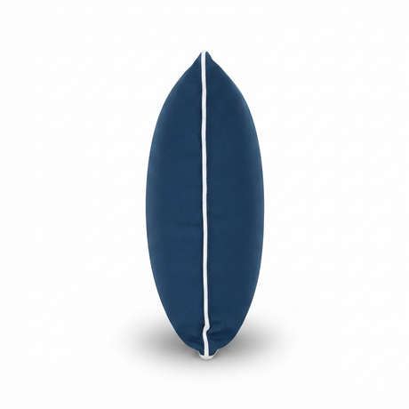 Deep Ocean Outdoor Cushion 45x45cm — side view