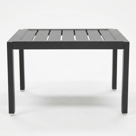 Eaglemont Side Table - Gunmetal — side view